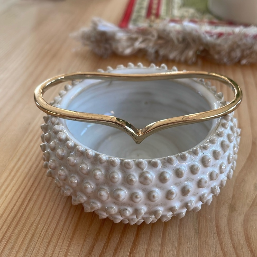 ASOS gold tone knuckle duster
